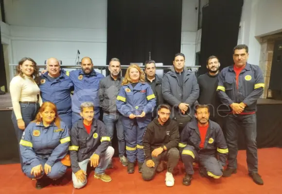 Τιμήθηκαν όσοι στήριξαν την ομάδα δασοπυρόσβεσης Πολιχνίτου