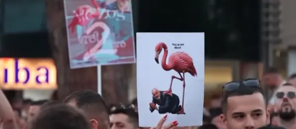 ALBANIA PROTESTS x ALBANIA PROTESTS x